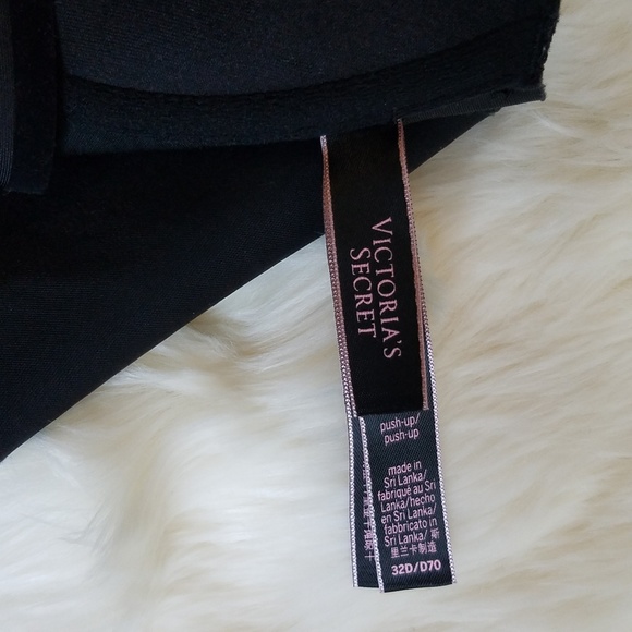 Victoria's Secret Black Racer Back Push Up Bra - Picture 3 of 3
